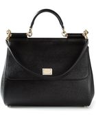 Dolce & Gabbana 'Sicily' Tote - Lyst