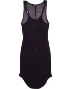 Isabel Marant Parley Studded Silk-Chiffon Dress - Lyst