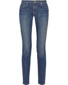 Ag Adriano Goldschmied Mid-Rise Skinny Jeans - Lyst