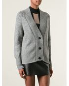 Alexander Wang V-neck Cardigan - Lyst