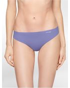 Calvin Klein Underwear Invisibles Thong - Lyst