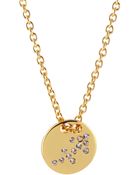 Gorjana Astrology Shimmer Disc Necklace - Lyst