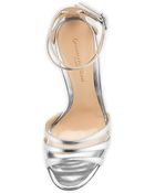 Gianvito Rossi Mirrored Ankle-Wrap Sandal - Lyst