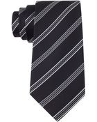 Kenneth Cole Reaction Classic Stripe Slim Tie - Lyst