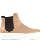 No 21 Platform Ankle Boots - Lyst