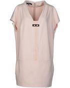 Elisabetta Franchi Short Dress - Lyst