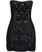 Balmain Short Dress - Lyst