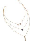 Forever 21 Layered Mixed Charm Necklace - Lyst