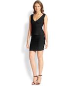 Hervé Léger Peplum Bandage Dress - Lyst