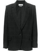 Isabel Marant Checked Blazer - Lyst