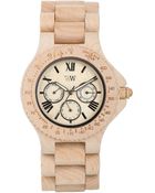 Wewood Watches Sitah Maple Wood Chrono Watch - Lyst