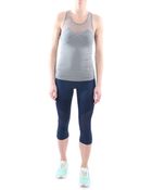 Adidas By Stella McCartney Top Grigio - Lyst