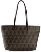 Fendi Ff Logo 'Roll' Tote Bag - Lyst