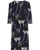 Marni Printed Silk Dress - Lyst