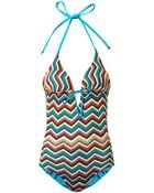 Missoni Mare Zigzag-Knit Swimsuit - Lyst