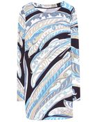 Emilio Pucci Printed Top - Lyst