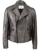 3.1 Phillip Lim Leather Motorcycle Jacket - Lyst
