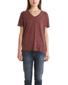 Iro Collin V Neck Tee - Lyst