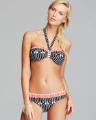 Trina Turk Mod Maze Bandeau Bikini Top - Lyst