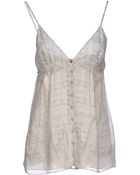 Roberto Cavalli Top - Lyst