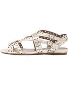 Tabitha Simmons Felicity Leather Sandals - Lyst