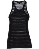 L'Autre Chose Sleeveless Tshirt - Lyst