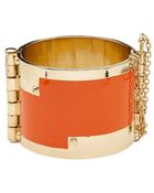 CC Skye Enamel Hinge Cuff - Lyst