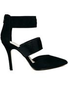 Aldo Double Strap Heeled Shoes - Lyst
