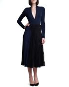 Donna Karan New York Pleated Silk Chiffon Sunray Skirt - Lyst