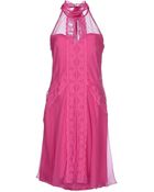 Alberta Ferretti Knee-Length Dress - Lyst