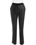 DKNY Sparkle Flat Front Pants - Lyst