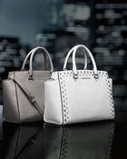 MICHAEL Michael Kors Large Selma Topzip Satchel - Lyst