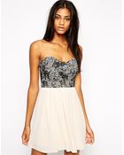Tfnc Prom Dress With Lace Bodice - Lyst