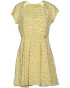 Guess Short Dress - Lyst
