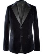Dolce & Gabbana Slim-Fit Velvet Tuxedo Jacket - Lyst