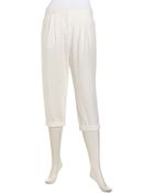 Halston Heritage Relaxed Jacquard Cropped Pants - Lyst