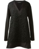 Thakoon Bimaterial Lace Dress - Lyst