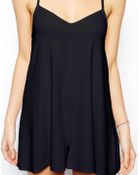 Asos Tall Cami Playsuit - Lyst
