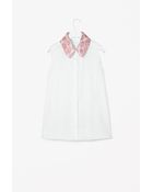 Cos Contrast Collar Shirt - Lyst