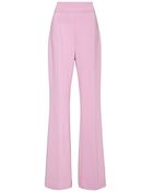 Cushnie et Ochs Stretch Cady High Waist Trouser In Lilac - Lyst
