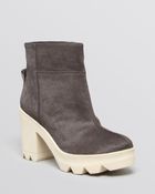 10 Crosby Derek Lam Platform Booties - Lynne - Lyst