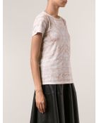 Alexander McQueen Mirror Print T-Shirt - Lyst