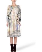 Burberry Prorsum 3/4 Length Dress - Lyst