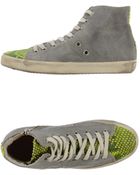 Leather Crown High-Tops & Trainers - Lyst