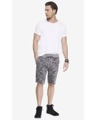 Express Camouflage Fleece Drawstring Shorts - Lyst