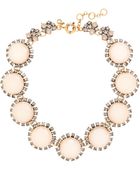 J.Crew Ninestone Crystal Necklace - Lyst