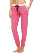Kensie Just A Crush French Terry Pants - Lyst