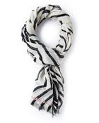 Marc By Marc Jacobs Printed Scarf - Lyst