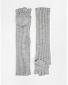 Asos Long Converter Palmwarmer Gloves - Lyst