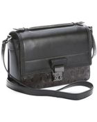 3.1 Phillip Lim Black Leather Tort Embossed 'Pashli' Mini Shoulder Bag - Lyst